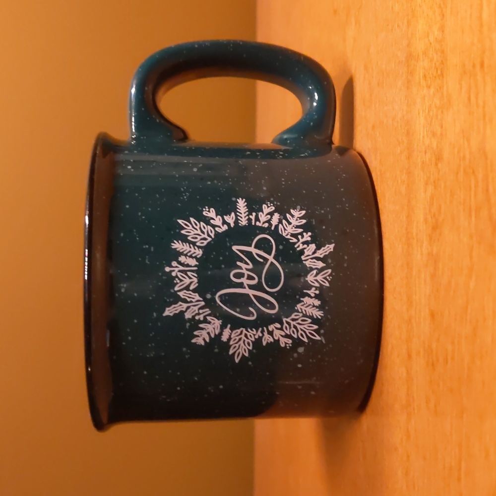Joy camp style mug from Cory Christopher